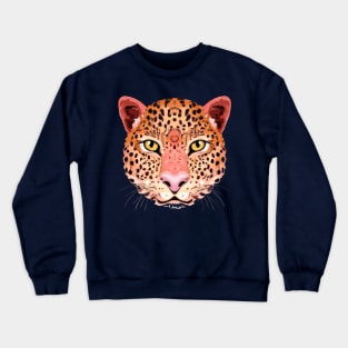 Leopard face Crewneck Sweatshirt